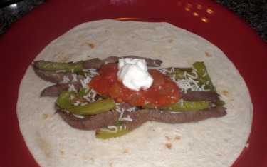 Beef fajita recipe