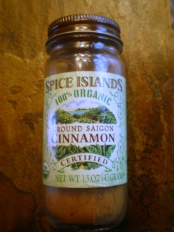 Ground cinnamon