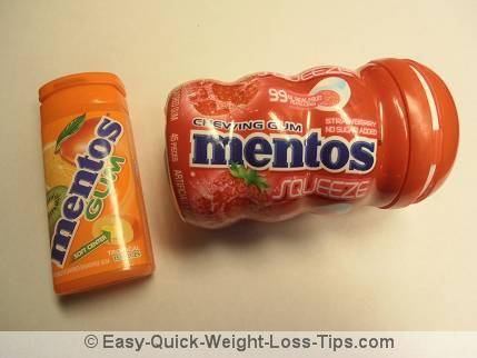 My favorite Mentos gum flavors