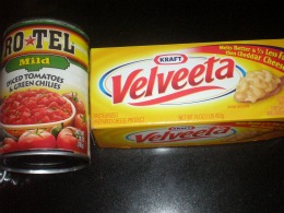 Rotel and Velveeta